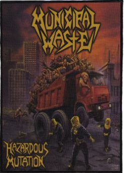 Municipal Waste Hm - Monster Size Printed Back Patch (30x41cm - 11.7x 16.1inch)