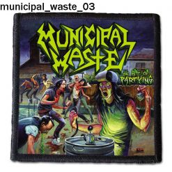 Municipal Waste 03 - Small Printed Patch