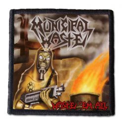 Municipal Waste 04 - Small Printed Patch