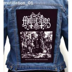 Mutiilation 01 - Photo Quality Printed Back Patch