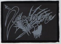 Necrovore Logo - Small Printed Patch