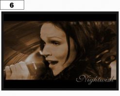 Nightwish Tarja 9652 - Small Printed Patch