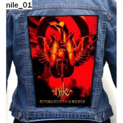 Nile 01 - Photo Quality Printed Back Patch