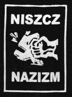 Niszcz Nazizm 593 - Small Printed Patch