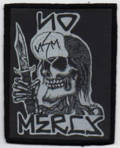 No Mercy Logo - Small Printed Patch
