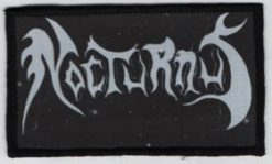 Nocturnus Logo - Small Printed Patch