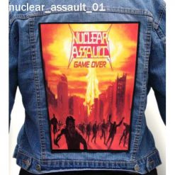 Nuclear Assault 01 - Photo Quality Printed Back Patch