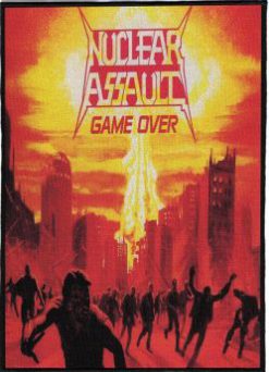 Nuclear Assault Go - Monster Size Printed Back Patch (30x41cm - 11.7x 16.1inch)