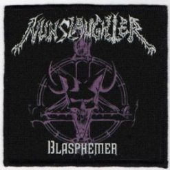 Nunslaughter B - Small Printed Patch
