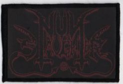 Nunslaughter Logo - Small Printed Patch