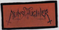 Nunslaughter Logo3 - Small Printed Patch