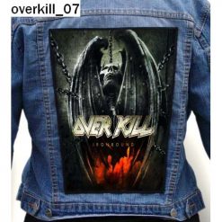 Overkill 07 - Photo Quality Printed Back Patch