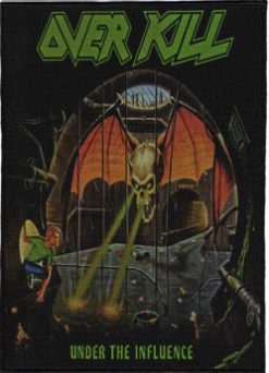 Overkill Uti - Monster Size Printed Back Patch (30x41cm - 11.7x 16.1inch)