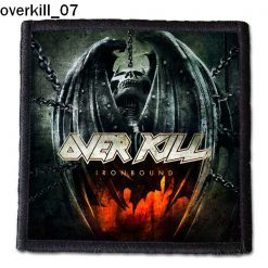 Overkill 07 - Small Printed Patch
