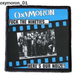Oxymoron 01 - Small Printed Patch