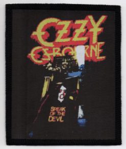 Ozzy Osbourne 01 - Small Printed Patch