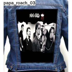 Papa Roach 03 - Photo Quality Printed Back Patch