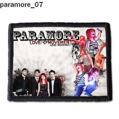 Paramore 07 - Small Printed Patch