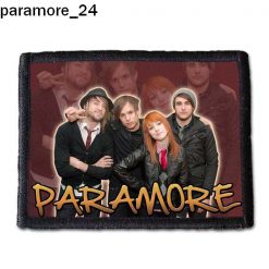 Paramore 24 - Small Printed Patch