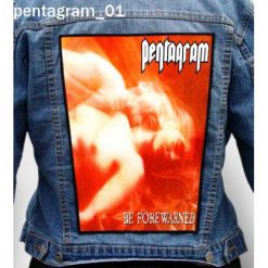 Pentagram 01 - Photo Quality Printed Back Patch