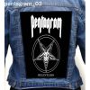 Pentagram 02 - Photo Quality Printed Back Patch