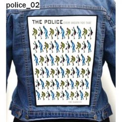 Police 02 - Photo Quality Printed Back Patch