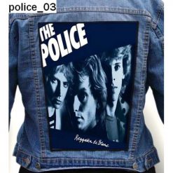 Police 03 - Photo Quality Printed Back Patch