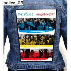 Police 05 - Photo Quality Printed Back Patch