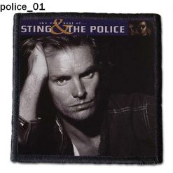 Police 01 - Small Printed Patch