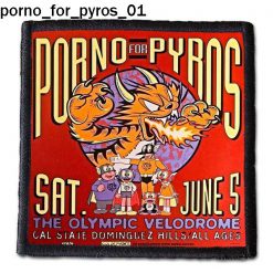 Porno For Pyros 01 - Small Printed Patch