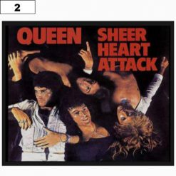 Queen Sheer Hea 9740 - Small Printed Patch