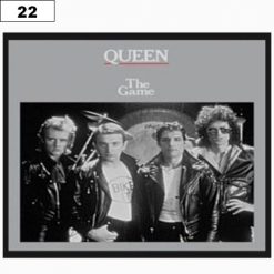 Queen The Game 9760 - Small Printed Patch