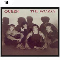 Queen The Works 9753 - Small Printed Patch