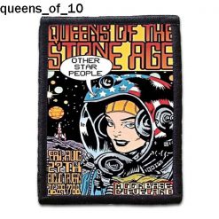Queens Of 10 - Small Printed Patch
