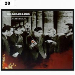 Rammstein Live 9791 - Small Printed Patch