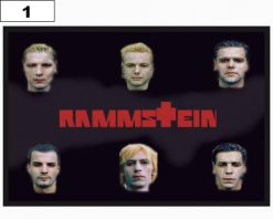 Rammstein Logo 9775 - Small Printed Patch