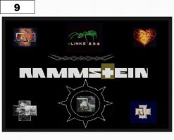 Rammstein Logo 9783 - Small Printed Patch
