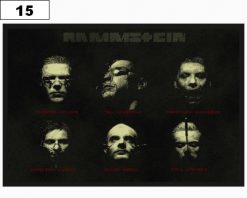 Rammstein Sehns 9788 - Small Printed Patch