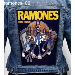 Ramones 02 - Photo Quality Printed Back Patch
