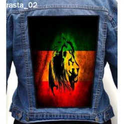 Rasta Reggae 02 - Photo Quality Printed Back Patch