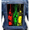 Rasta Reggae 04 - Photo Quality Printed Back Patch