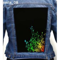 Rasta Reggae 08 - Photo Quality Printed Back Patch