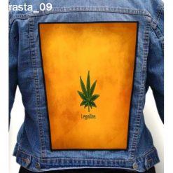 Rasta Reggae 09 - Photo Quality Printed Back Patch