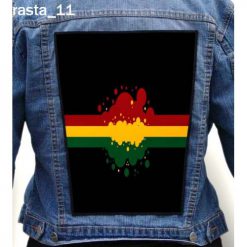 Rasta Reggae 11 - Photo Quality Printed Back Patch