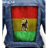 Rasta Reggae 19 - Photo Quality Printed Back Patch