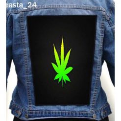 Rasta Reggae 24 - Photo Quality Printed Back Patch