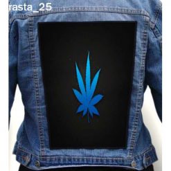 Rasta Reggae 25 - Photo Quality Printed Back Patch