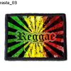 Rasta 03 - Small Printed Patch