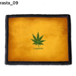 Rasta 09 - Small Printed Patch