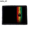 Rasta 10 - Small Printed Patch